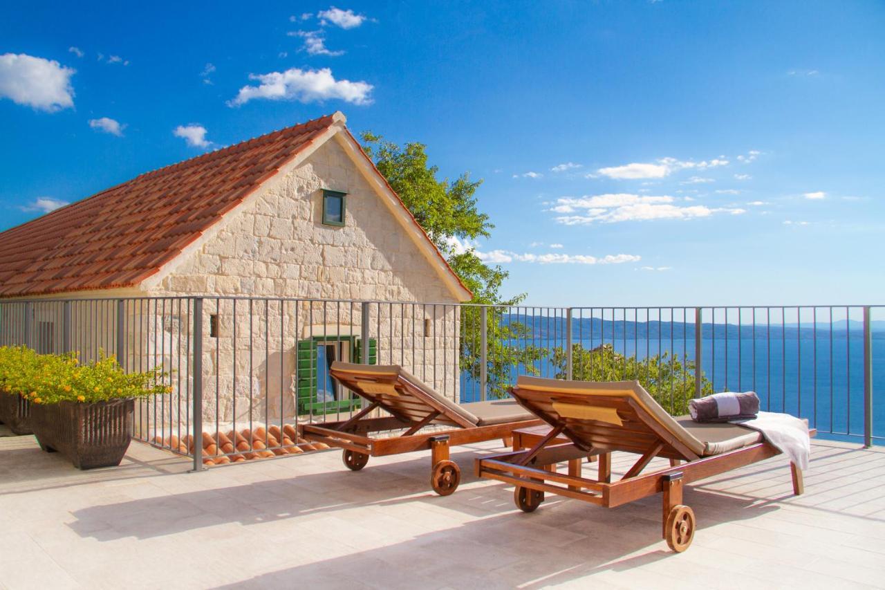 Old Stone House Gp Villa Podstrana Bagian luar foto